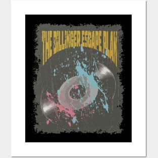 The Dillinger Escape Plan Vintage Vynil Posters and Art